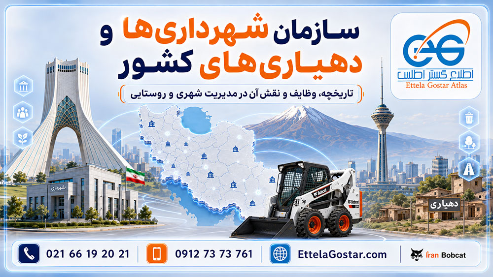 سازمان شهرداری ها و دهیاری های کشور و نقش آن در مدیریت شهری، توسعه روستایی و تأمین ماشینآلات خدماتی