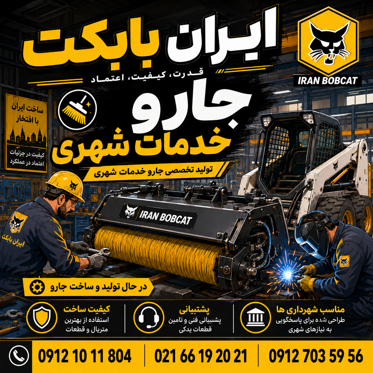 جارو خدمات شهری برای شهرداریها و دهیاریها - تصویر 4