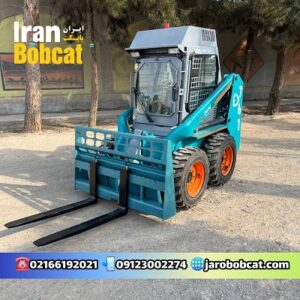 شاخک لیفتراک بابکت جلوبند برای جابجایی بار با مینی لودر