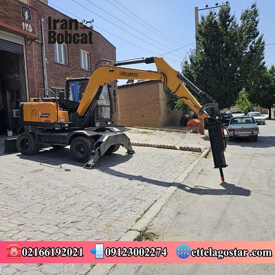 چکش هیدرولیکی مینی بیل مکانیکی تولید ایران بابکت